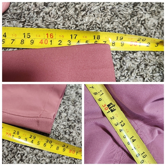 Figs Livingston High Waist Straight LegDrawstring Scrub Pants Rose Pink Sz XXL - Picture 14 of 15